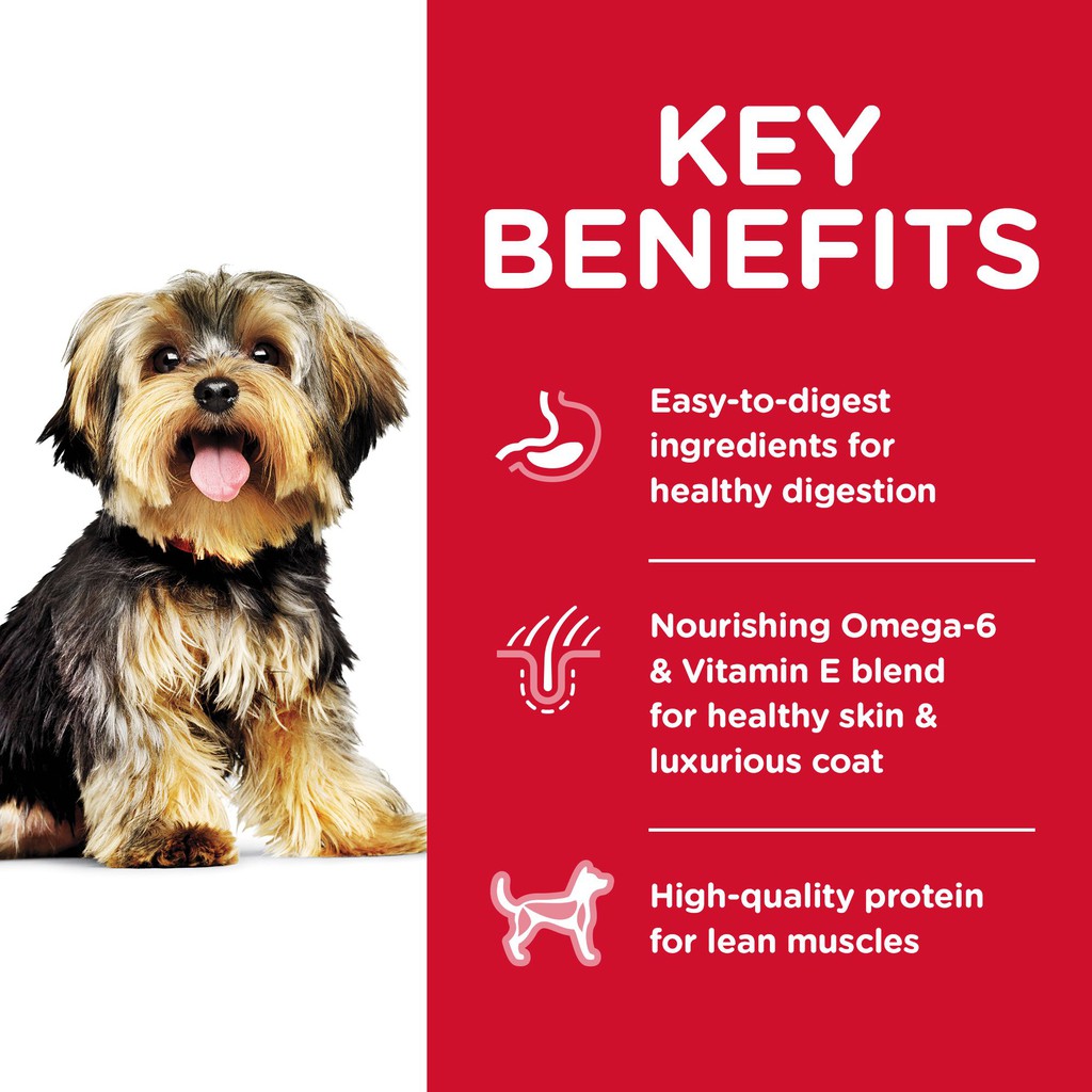 

SCIENCEDIET Makanan Anjing SMALLPAWS Small and Mini 1.5kg