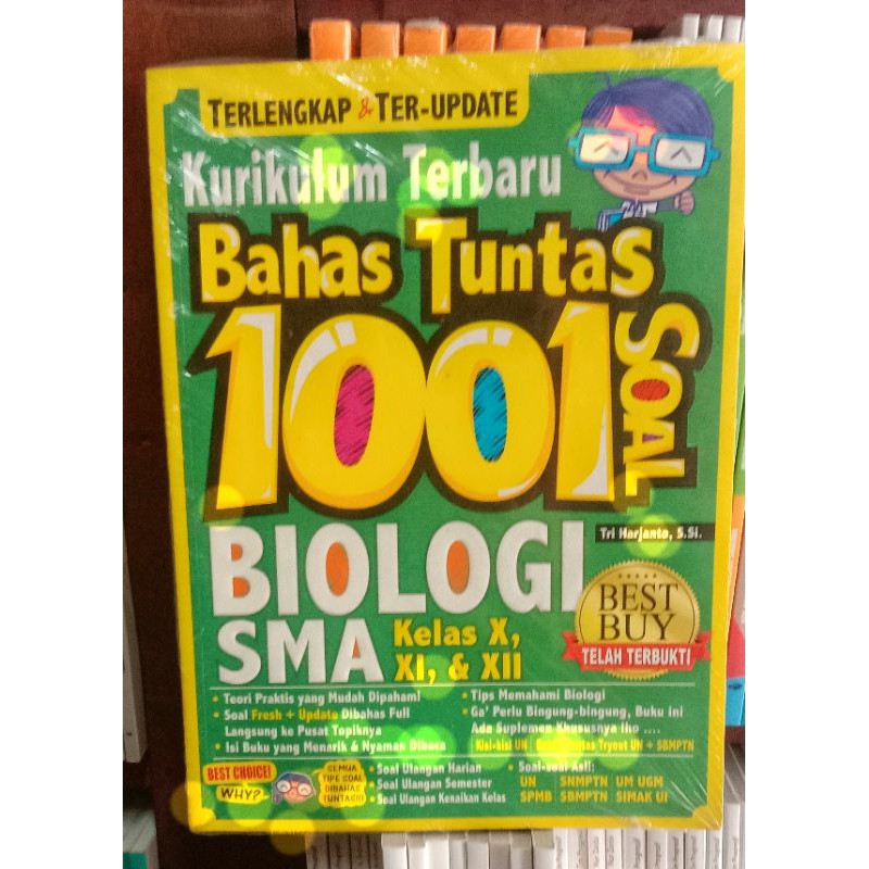 Bahas Tuntas soal.1001 BIOLOGI SMA KELAS1,2&3