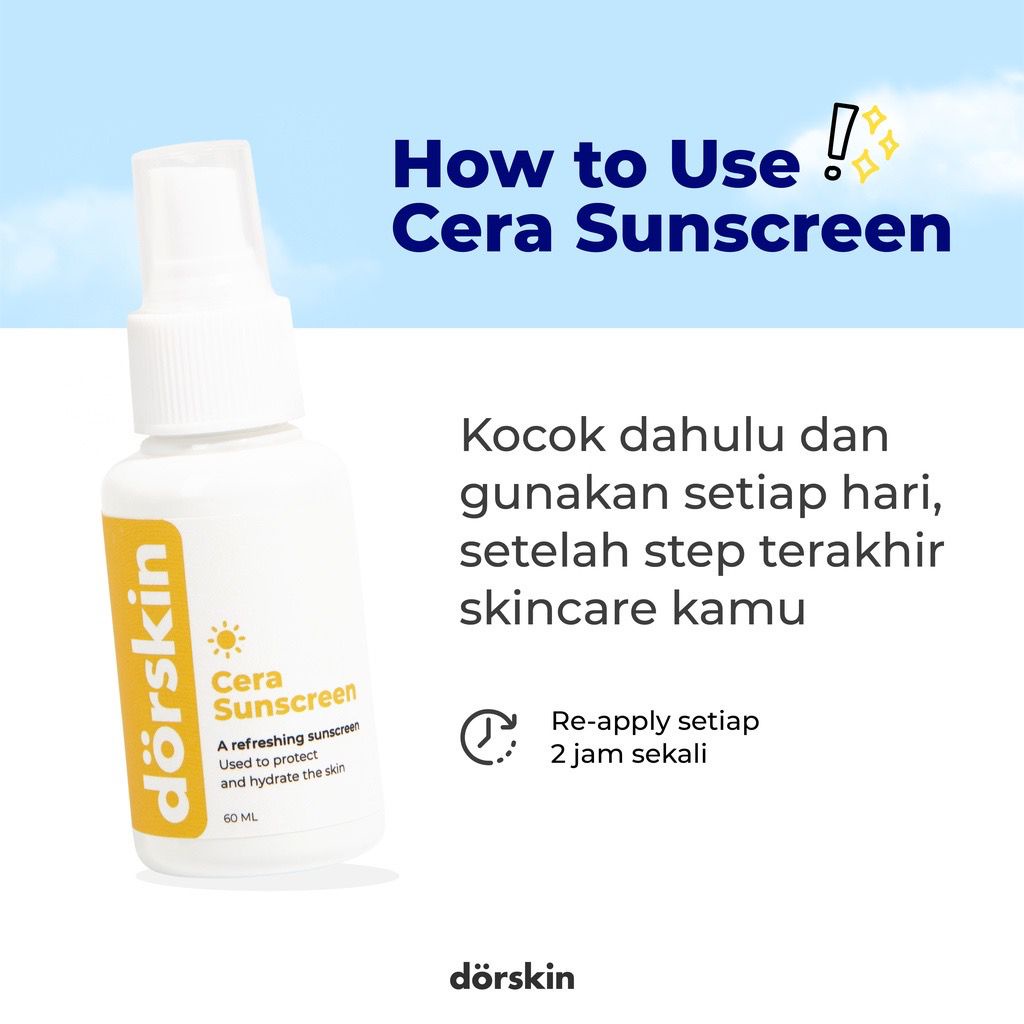 DORSKIN Cera Sunscreen 60ml