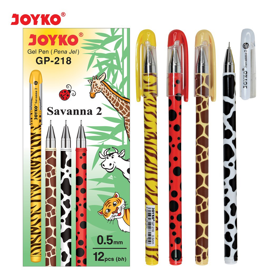 

Joyko Gel Pen Pulpen Savanna 2 GP-218