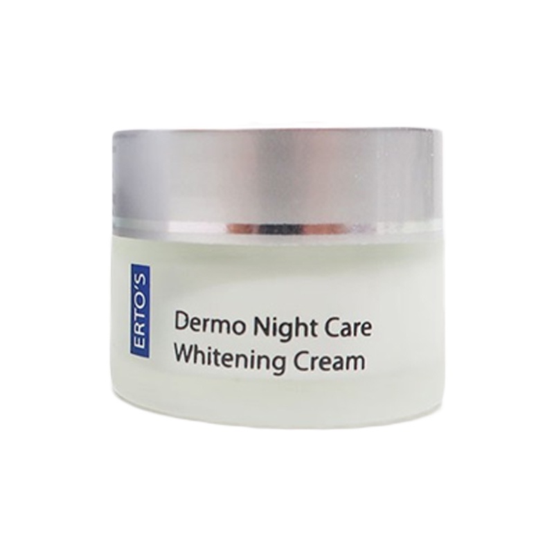 Ertos Night Cream Whitening Original Cream Malam Pemutih Wajah Muka Glowing 100% Original BPOM