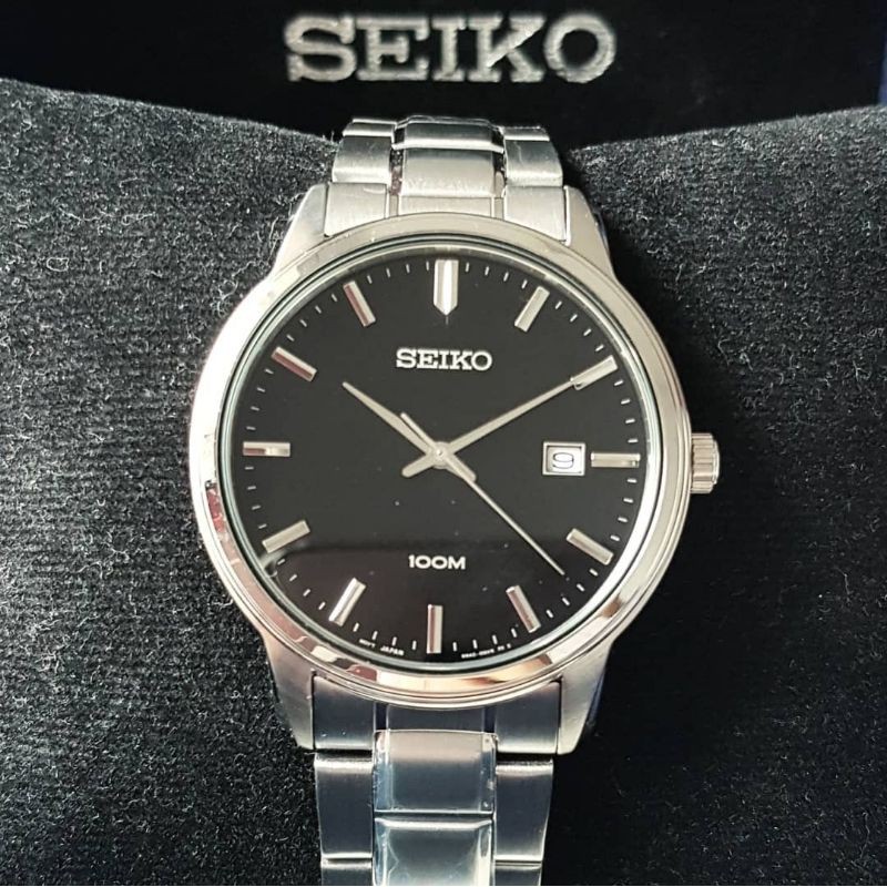 Jam Tangan Pria Seiko Silver SUR195P1 / SUR195 (Limited)