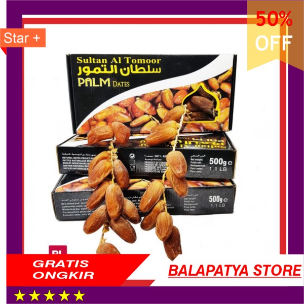 

STOK SISA 9 SAJA ! BURUAN !!! Kurma Tunisia Palm Dates 500 Gram