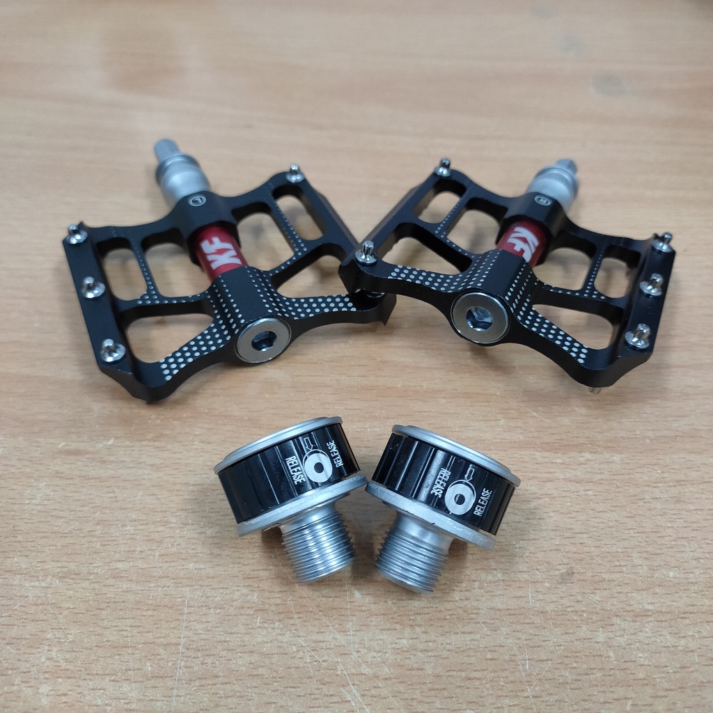 Pedal Quick release KFISHER bearing pedal sepeda kualitas premium