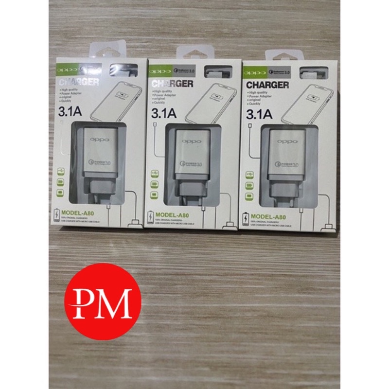 CHARGER TC TRAVEL CHARGER OPPO 3.1A A-80