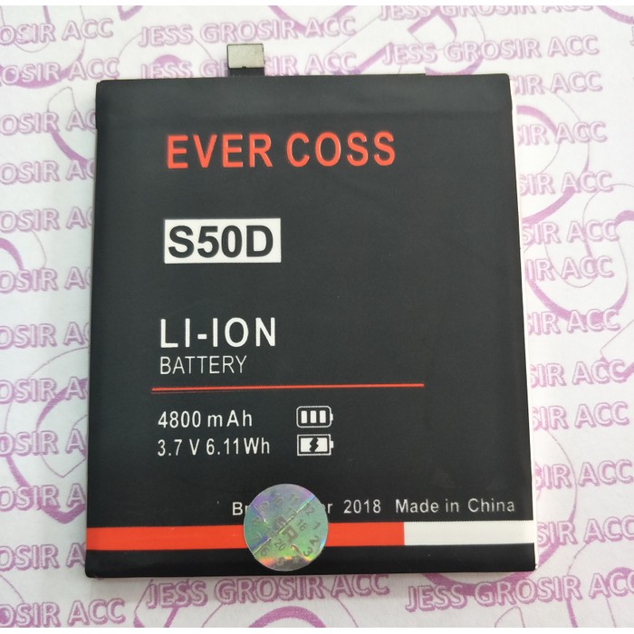 Baterai Battery Batre Double Power Evercoss Evercross S50D / Genpro X