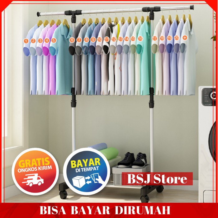 TERMURAH Jual Lemari Pakaian Wardrobe SNAGER Rak  Baju  