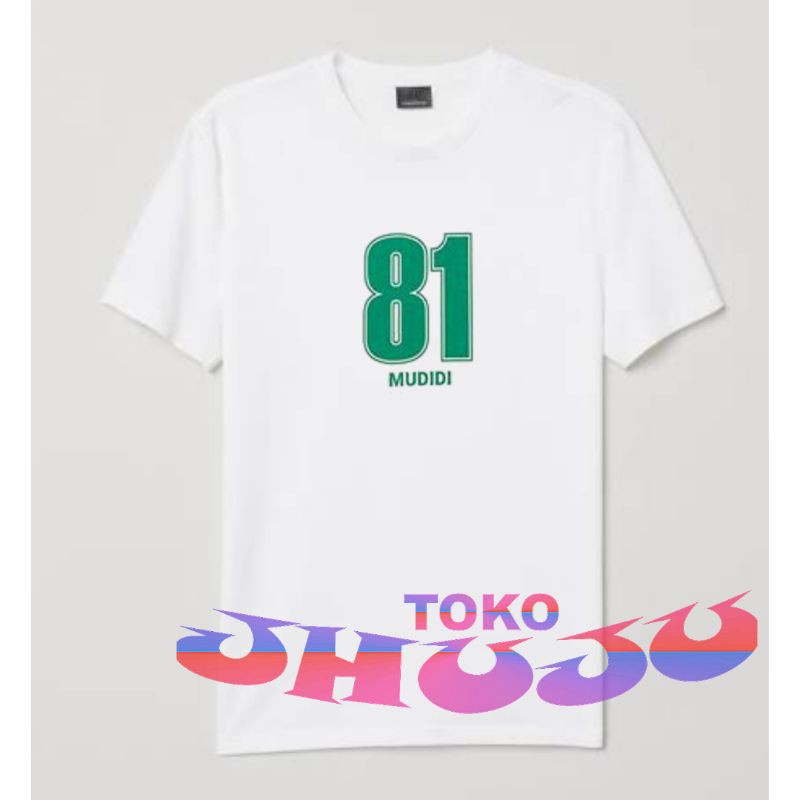 Baju T shirt BTS J Hope mudidi 81 SABLON HIJAU