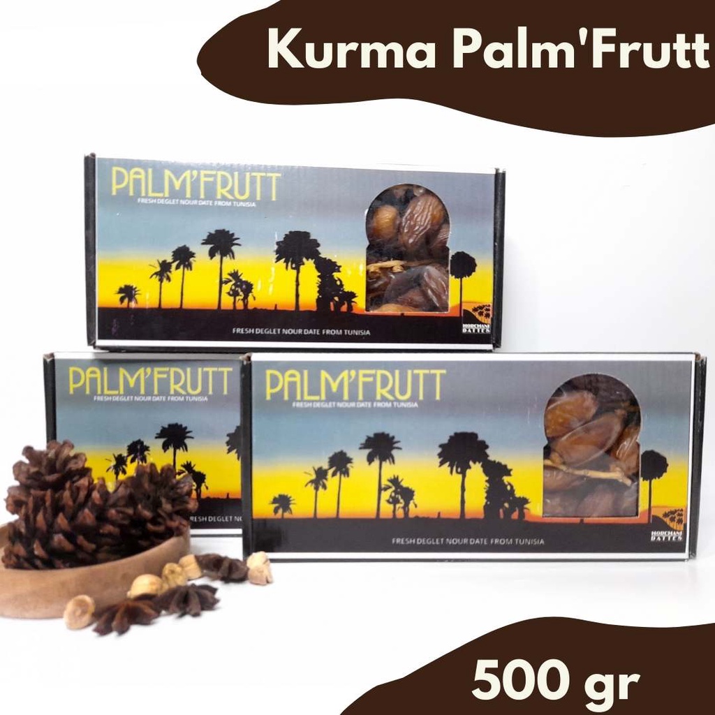 Kurma Tangkai Palm Frutt 500gr Palmfrutt Palm Fruit Kurma Tunisia Tangkai