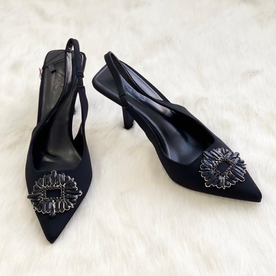 347DST heels cewek ZS732 Product asli