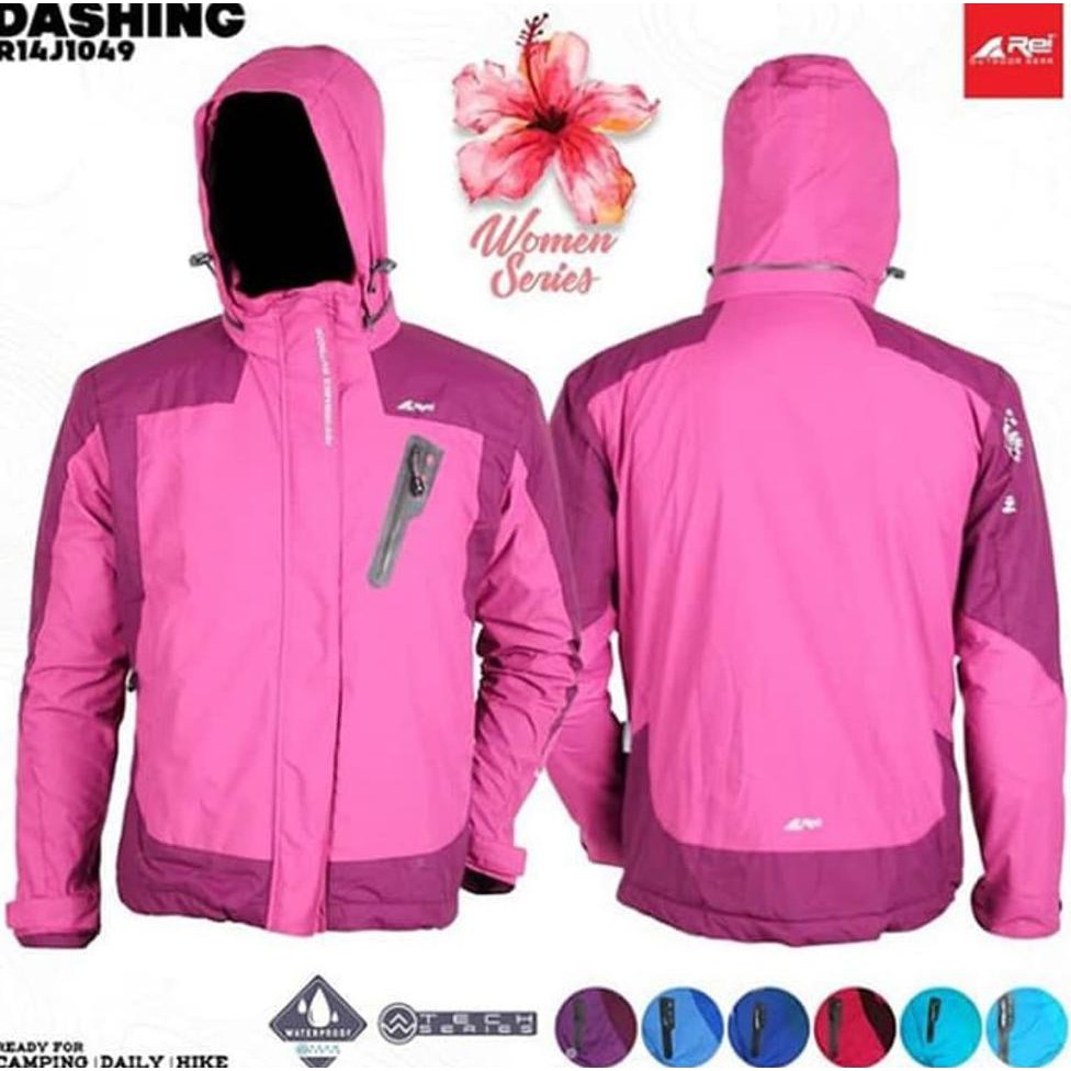 RECOMMENDED JAKET WANITA REI DASHING NEW - JAKET WANITA RECOMMENDED