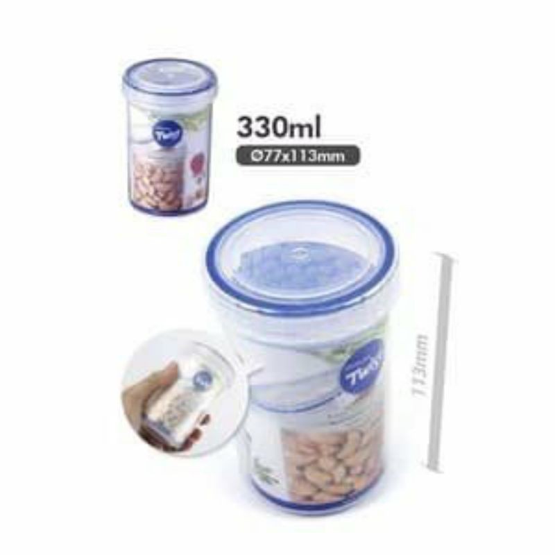 Lock n Lock Twist Round Food Container Toples Lock n Lock