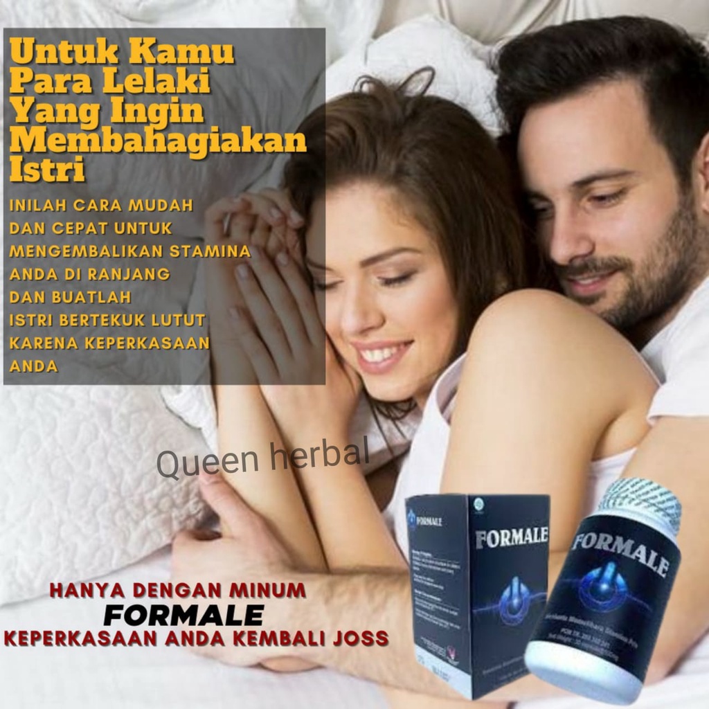 FORMALE Obat Kuat Sex Pria Tahan Lama Ejekulasi Dini Herbal Asli Original Stamina Pembesar Pennis IS