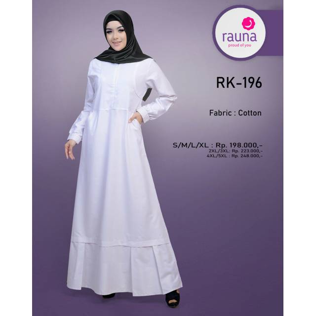 GAMIS PUTIH/GAMIS PUTIH RAUNA