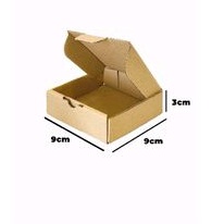 

Kardus DIE CUT 9 x 9 x 3 CM, BARU