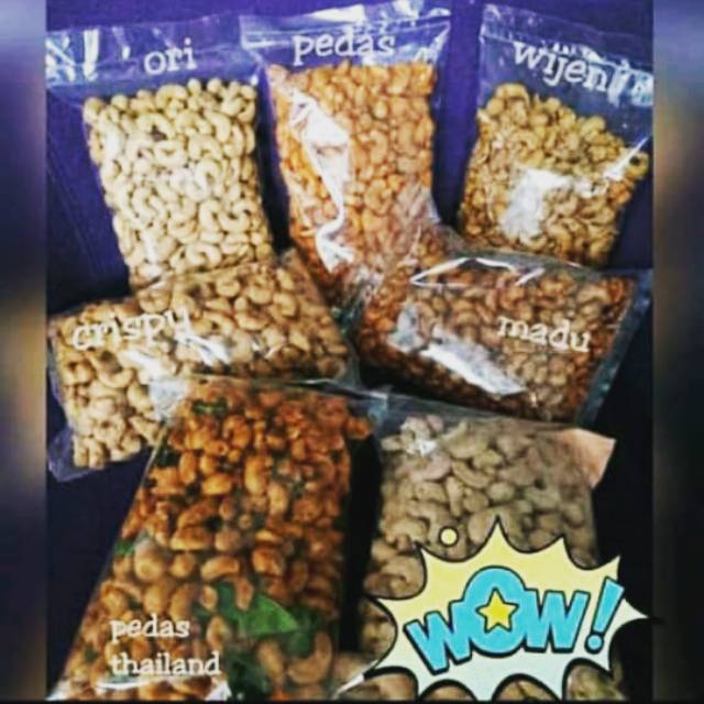 

KACANG MEDE METE RASA MADU /PEDAS/MANIS/THAILAND 500gr