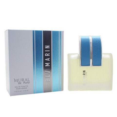 Parfum Pria Mural de Ruitz Blu Marin Pour Homme Man Men Tahan Lama 90 ML