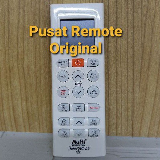 MULTI REMOTE REMOT AC LG DUAL INVERTER AKB74955604 AKB75075801 SEPERTI ORIGINAL