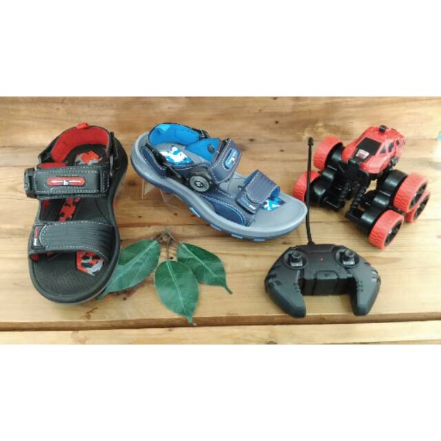 Sandal anak laki-laki Homyped B biru/hitam