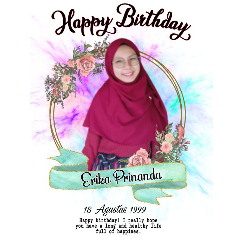 kado ulta/wisuda/anniv bingkai foto 10R