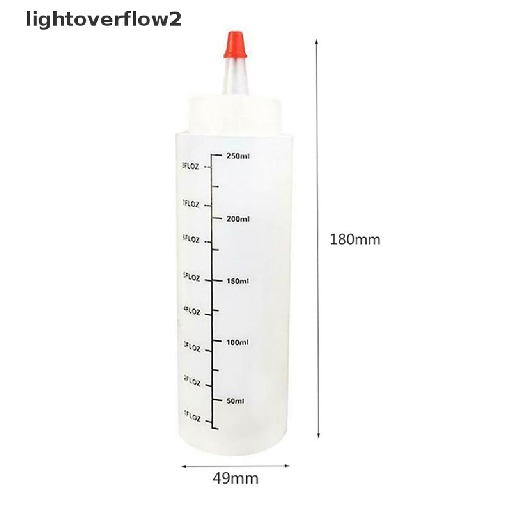 (lightoverflow2) Botol Squeezabl Remas Anti Bocor Untuk Salad