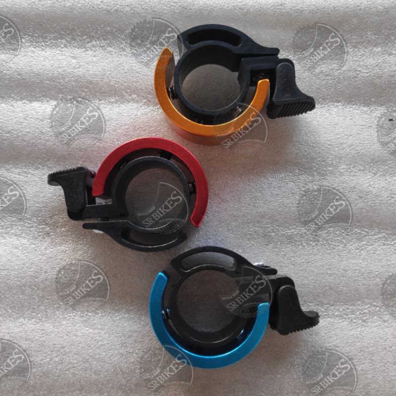 Bel Sepeda bentuk Q Bike Bell Invisible. ALLOY. NYARING. HIGH QUALITY. EXOTIC