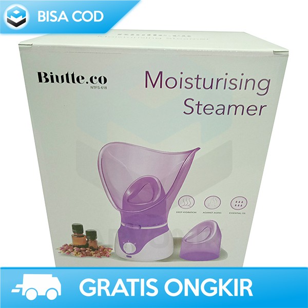 FACIAL STEAMER HUMIDIFIER BIUTTE.CO 618 ORIGINAL ALAT PERAWATAN WAJAH