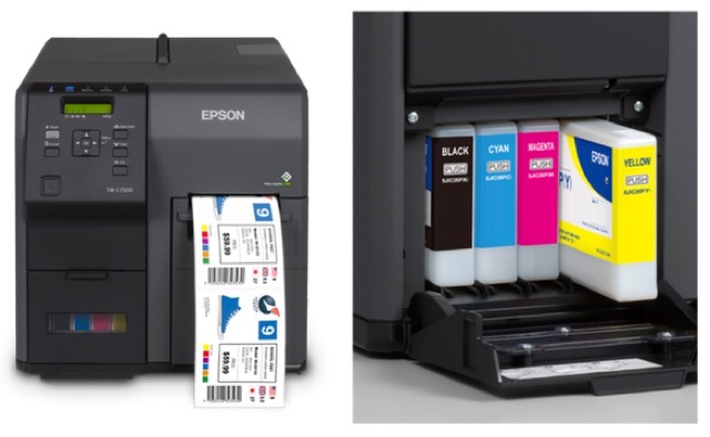 Printer Epson Inkjet Label Barcode Color TM-C7510G / TMC7510 G