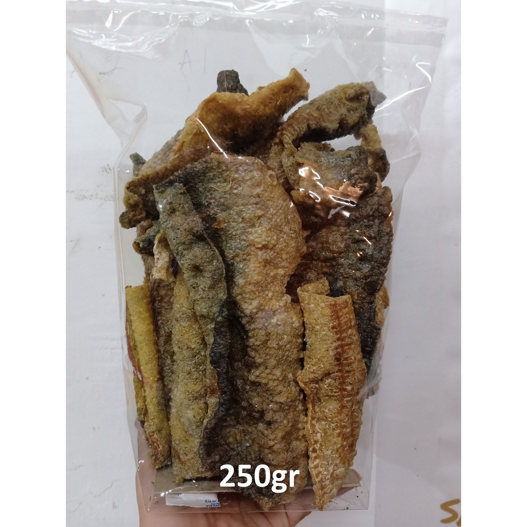 

Salmon Skin Crispy / Kripik Kulit Ikan Salmon / Kulit Ikan Salmon Crispy Super