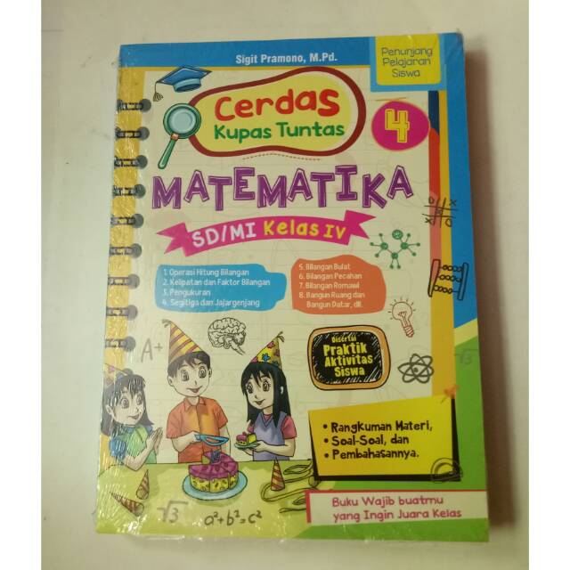 Cerdas Kupas Tuntas Matematika Sd Kelas 4 Shopee Indonesia