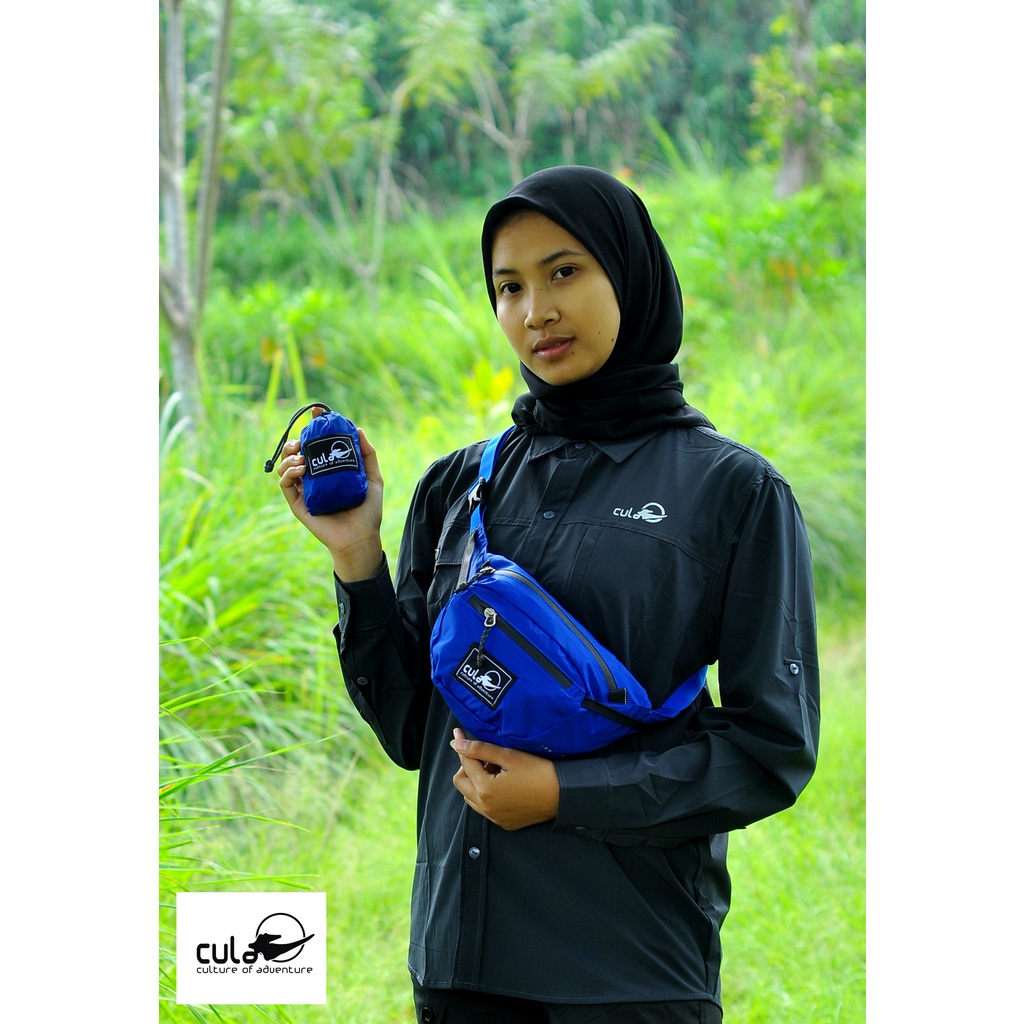 CULA Centipedes Tas Pinggang Lipat Waterproof -  Foldable Waistbag