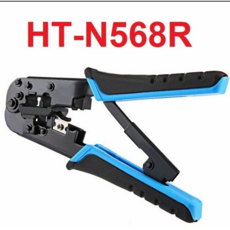 Crimping Tool 8P 6P RJ45 RJ11 RJ12 LAN Network Strippe Cuter HT-568R