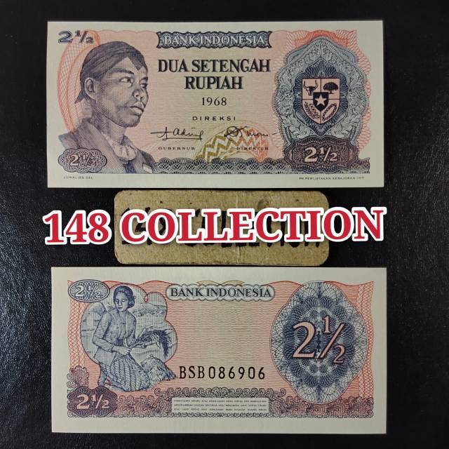 Uangkuno 2,5 rupiah Sudirman