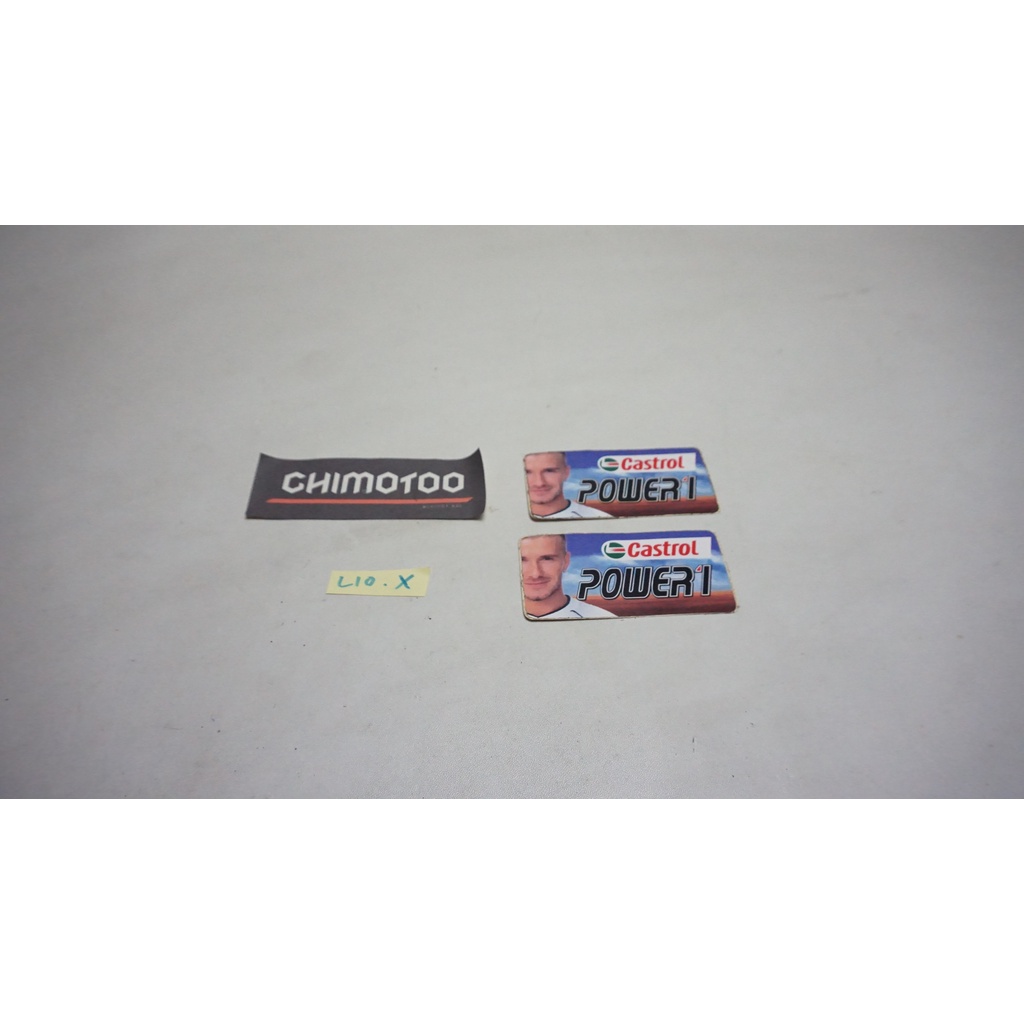 Stiker Castrol Power 1
