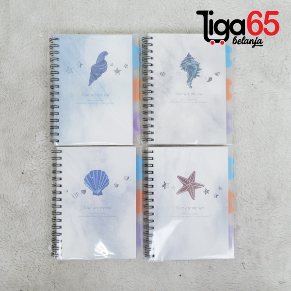 365 RING BOOK #40995 Type XQ22 Note Book Fancy Karakter / Buku &amp; Alat Tulis