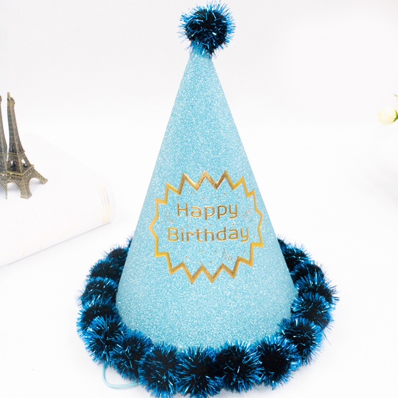 Topi Kerucut Ulang Tahun Mary Party Cone Hat for Kids Paper Party Hat Anak Dewasa Ulang Tahun Natal Tahun Baru Party