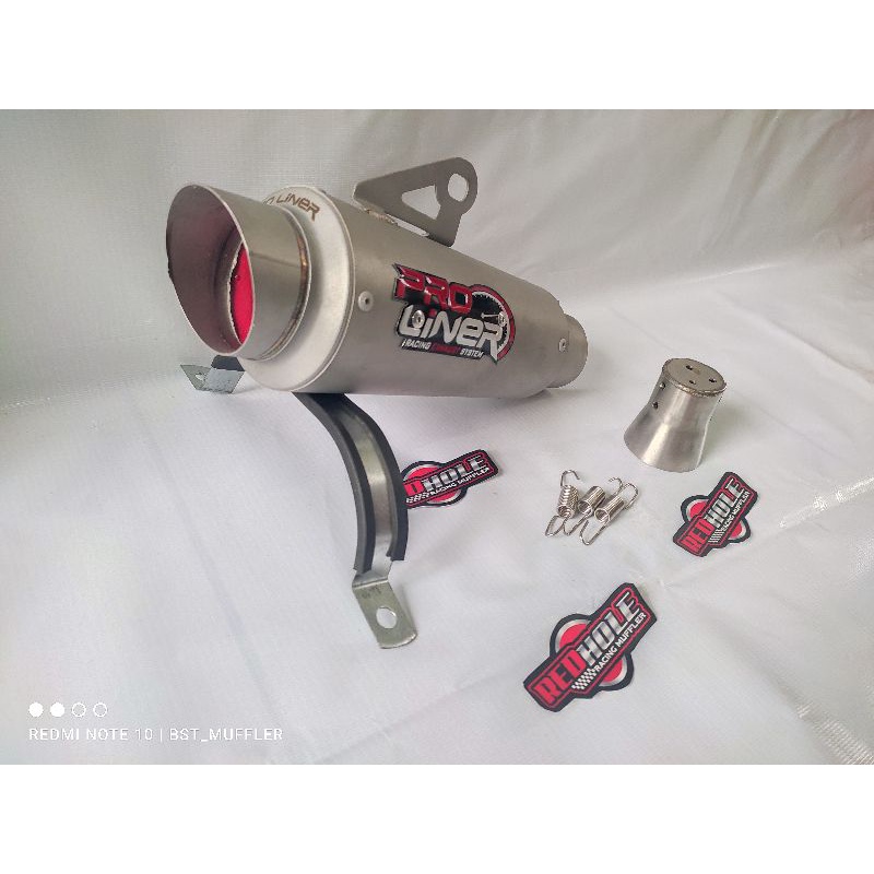 PROLINER Selencer Selincer Silincer Selenser Knalpot ProLiner Tr1-short