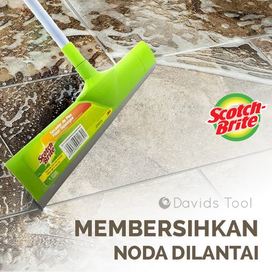 Scotch Brite Serokan Air Lantai Karet Wiper Pendorong Medium ID 77