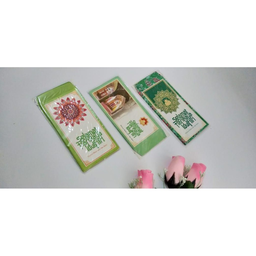 

Amplop Lebaran / angpao karakter panjang ukuran 18 x 8 cm