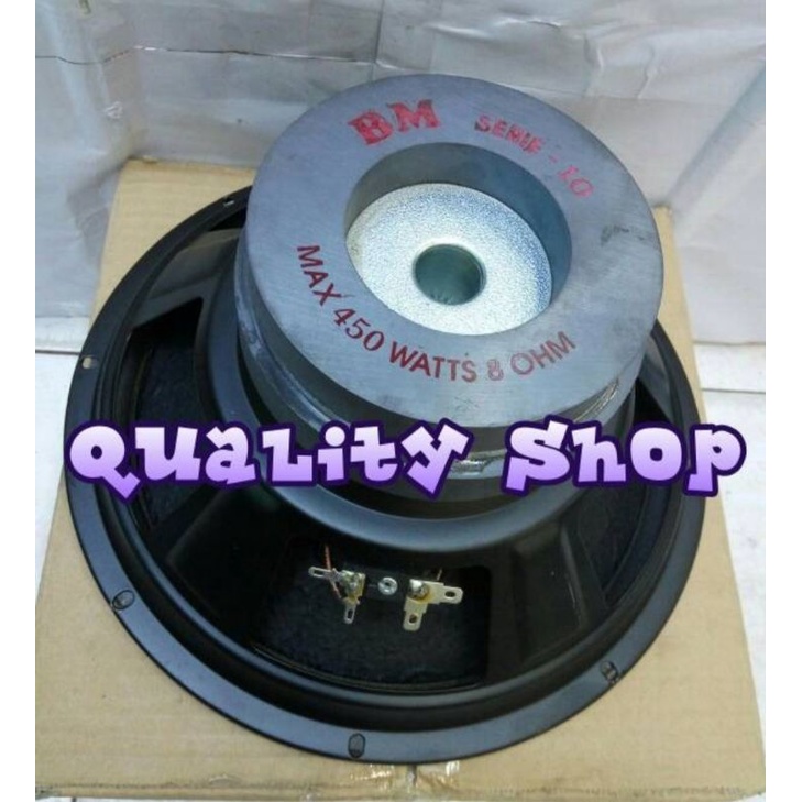 Speaker BM 10 / Bm10 inch 450 watt double magnet