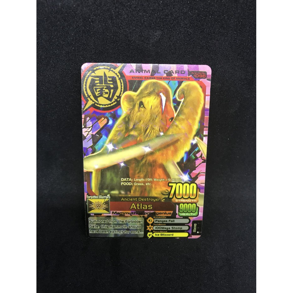 Kartu Animal Kaiser Ultra Rare Card Atlas (kw)
