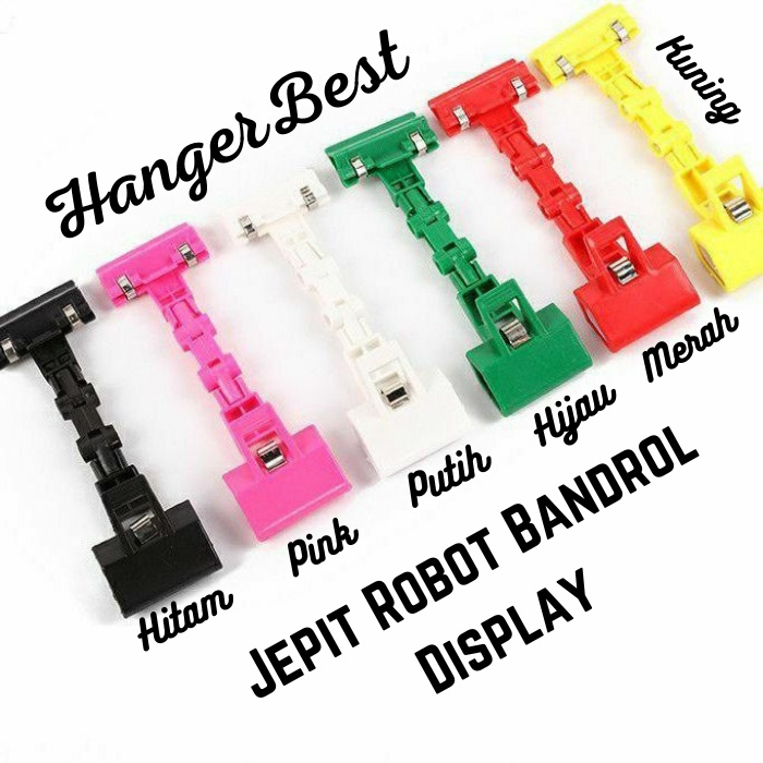 Hanger Jepitan Kertas Obral Harga / Penjepit Harga Kertas Obral Sale Harga Jepitan Harga Price Tag Obral Jualan / Jepitan Harga Robot