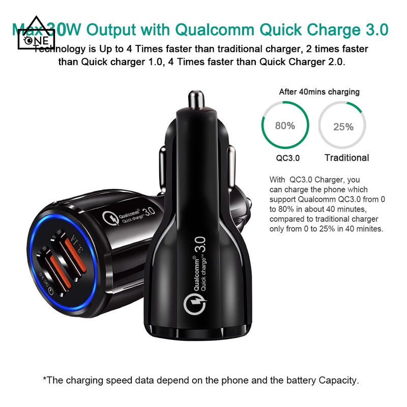 COD❤Car Charger Mobil Fast Charging Dual USB Port  Casan Mobil Motor Quick Adaptor Cable Car Accessories