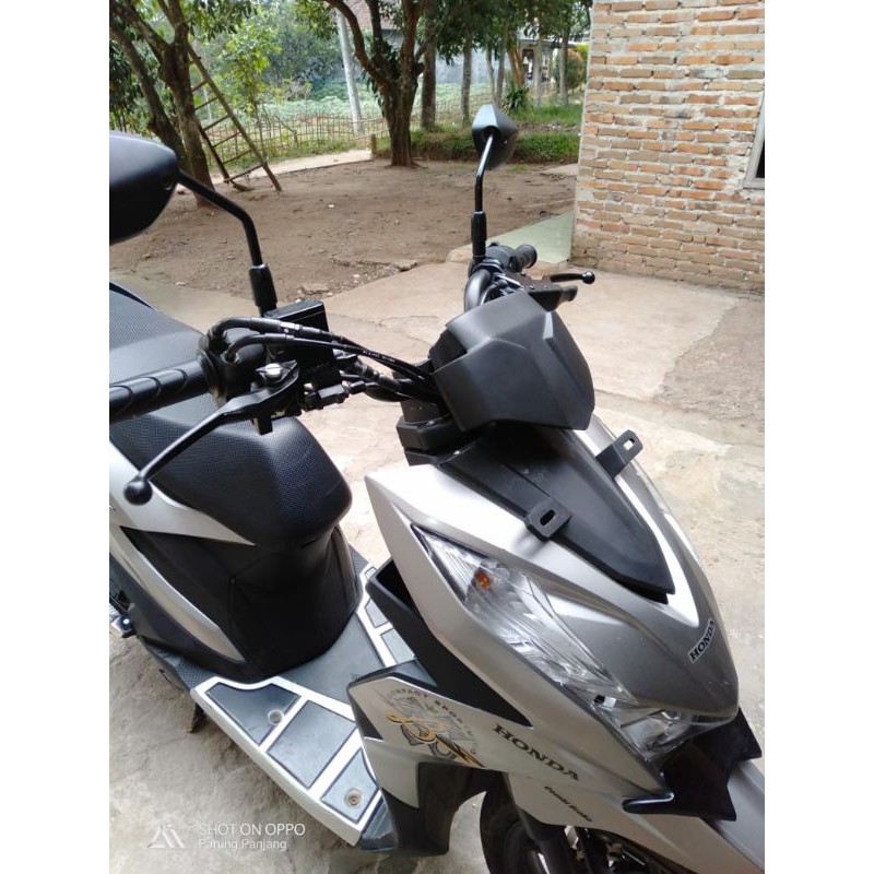 Visor beat street 2020 / Aksesoris Variasi Custom batok depan