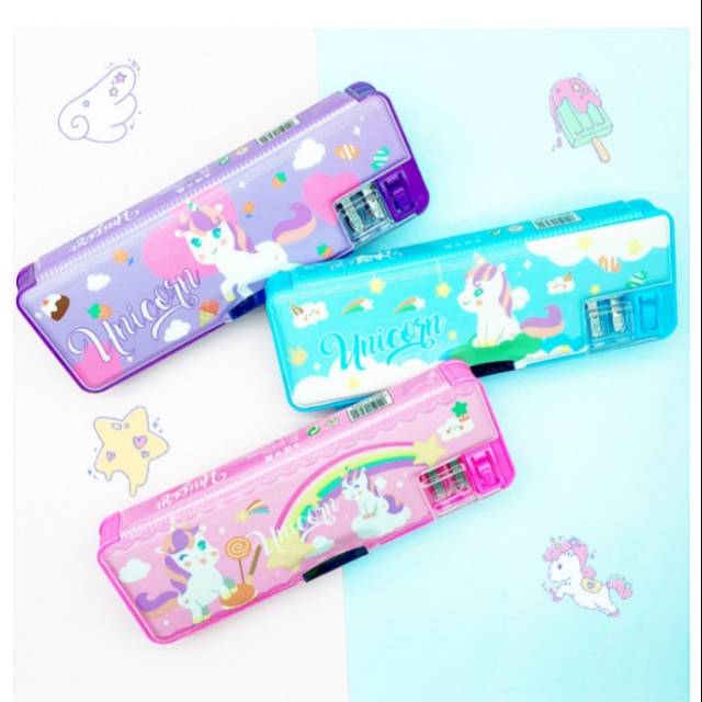 

Tempat pensil unicorn magnet -mh
