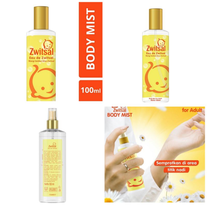 Jual Zwitsal Eau De Toilette 100ml Shopee Indonesia
