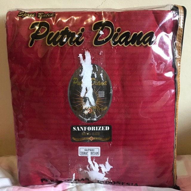 Sprei Batik Putri Diana King B4