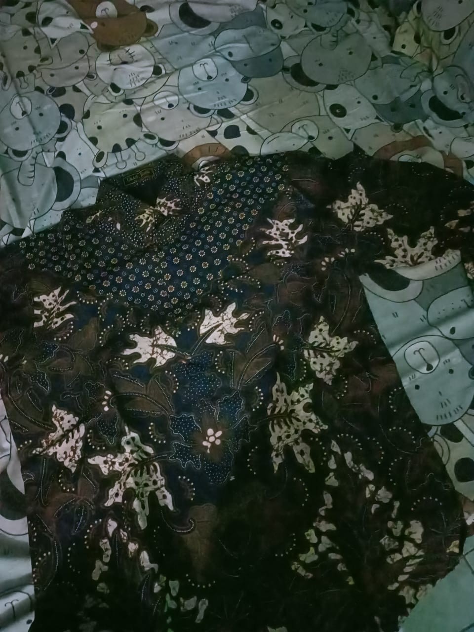 Prastowo Kemeja Batik Pria Lengan Panjang Full Furing Bahan Katun Sragenan