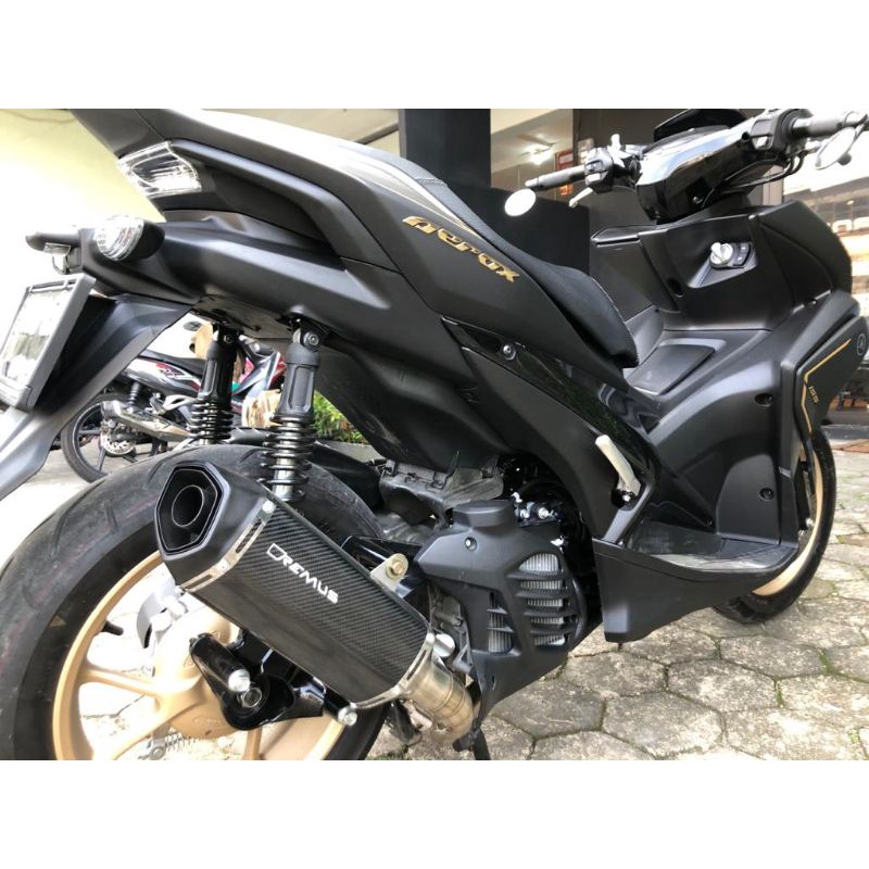 Knalpot REMUS Yamaha AEROX Carbon Full System PNP