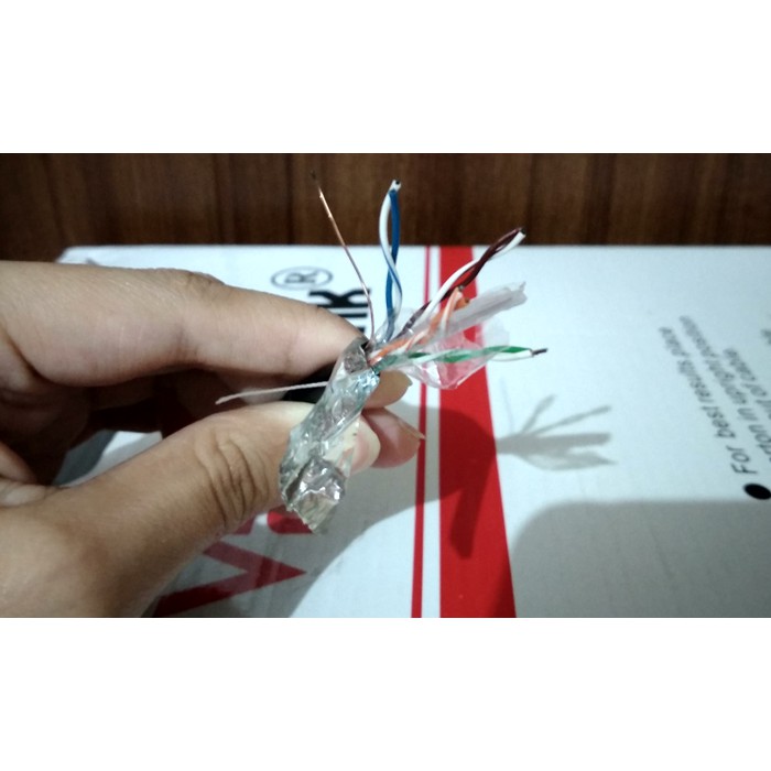 70 Meter Vascolink Kabel LAN Cat6 FTP STP Outdoor High Speed 100/1000Mbps